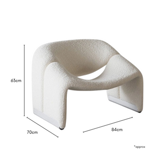 Wabi Curved Armchair