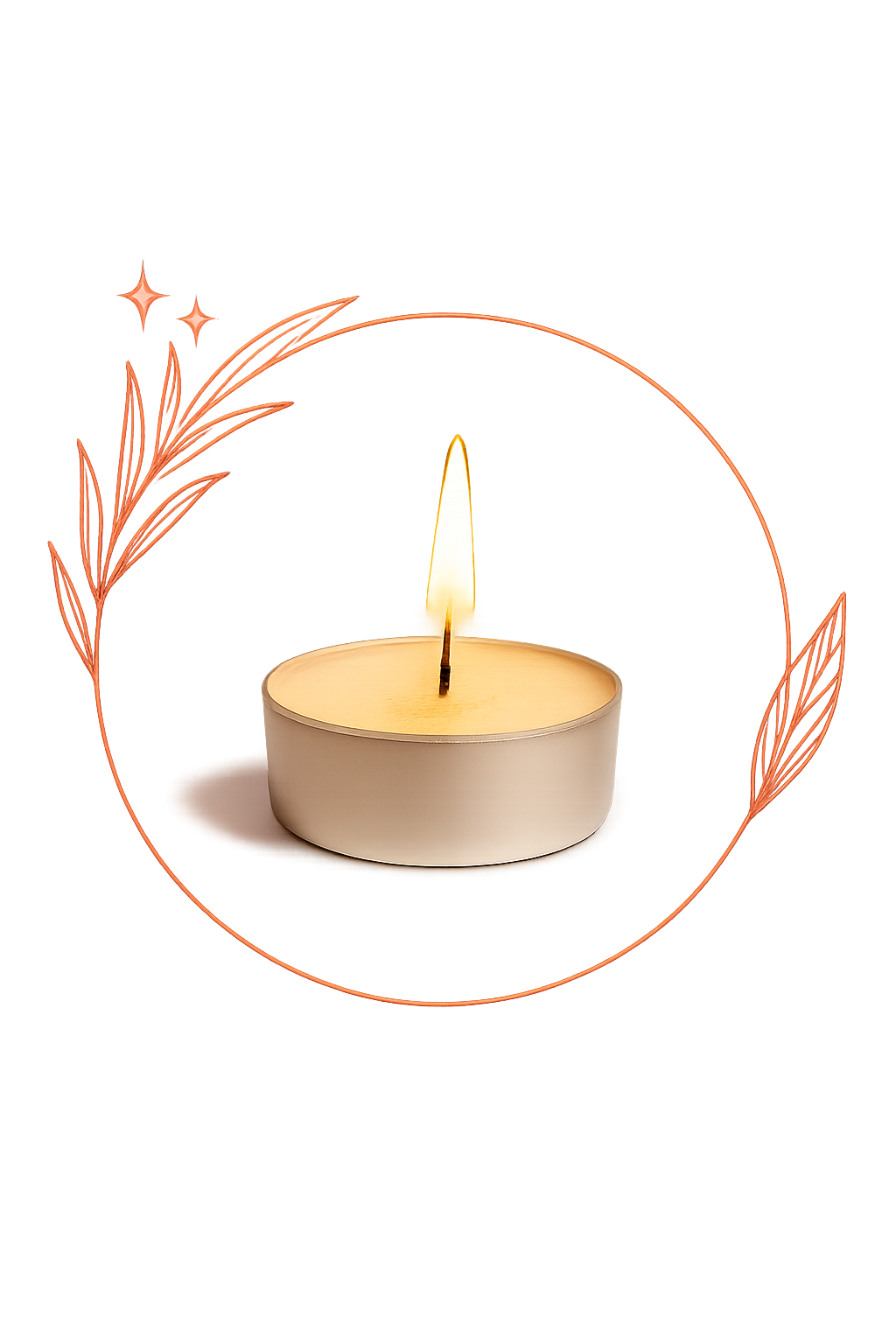 Bulk tealight candles produced for wholesale and retail multipacks